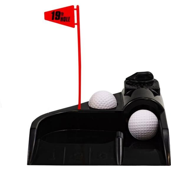 Golf Gifts & Gallery Electric Putting Partner, Black - Picture 1 of 7